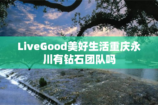 LiveGood美好生活重庆永川有钻石团队吗