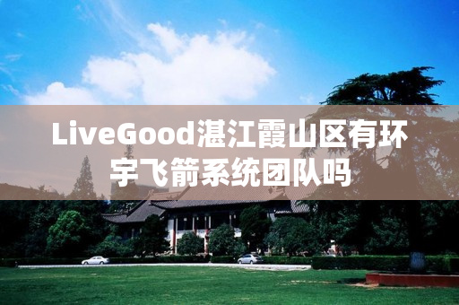 LiveGood湛江霞山区有环宇飞箭系统团队吗