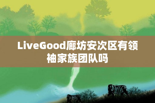 LiveGood廊坊安次区有领袖家族团队吗